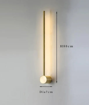 Nordic Wandlamp – Minimalistisch Metaal & LED, Luxe Design voor Woonkamer, Slaapkamer & Hotel