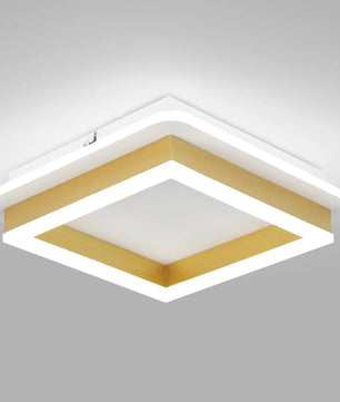 Moderne LED Plafondlamp 30W – Ronde Designlamp 30 cm – Warm Wit 3000K – Acryl en Metaal – 3375 Lumen