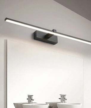 Moderne LED Wandlamp Badkamer van Aluminium – 3 Kleurstanden, Strakke Spiegel- en Make-up Verlichting voor Wandmontage