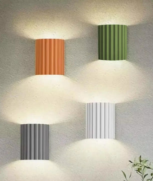 Moderne Hars LED Wandlamp – Macaron Design Sfeerverlichting voor Woonkamer en Slaapkamer