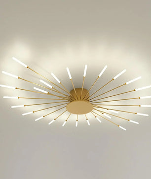 Moderne LED Plafondlamp – 28W Natuurlijk Licht 4500K – Strakke Metalen Plafondverlichting voor Slaapkamer, Woonkamer en Kantoor