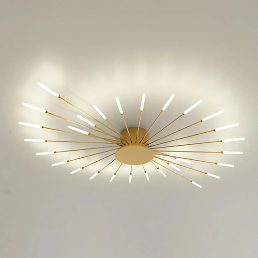 Moderne LED Plafondlamp – 28W Natuurlijk Licht 4500K – Strakke Metalen Plafondverlichting voor Slaapkamer, Woonkamer en Kantoor