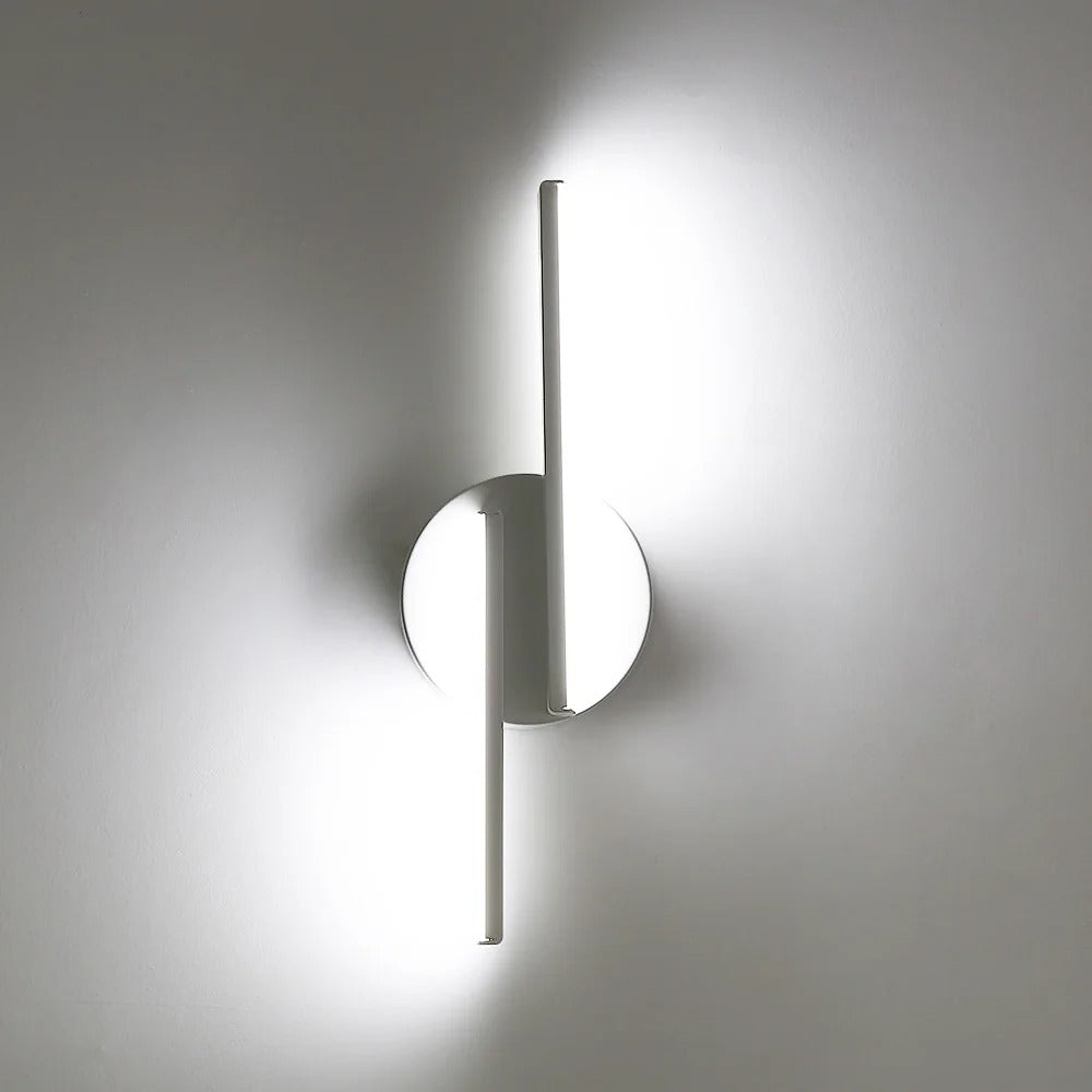 Moderne LED Wandlamp – 16W Aluminium Wandverlichting – Koel Wit 6500K – 45 cm – Voor Woonkamer, Hal en Trap