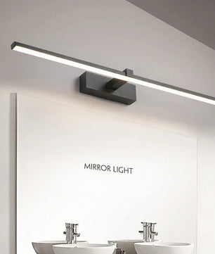 Moderne LED Badkamer Wandlamp – Spiegelverlichting met 3 Lichtkleuren – Aluminium Lijnlamp voor Badkamer en Interieur