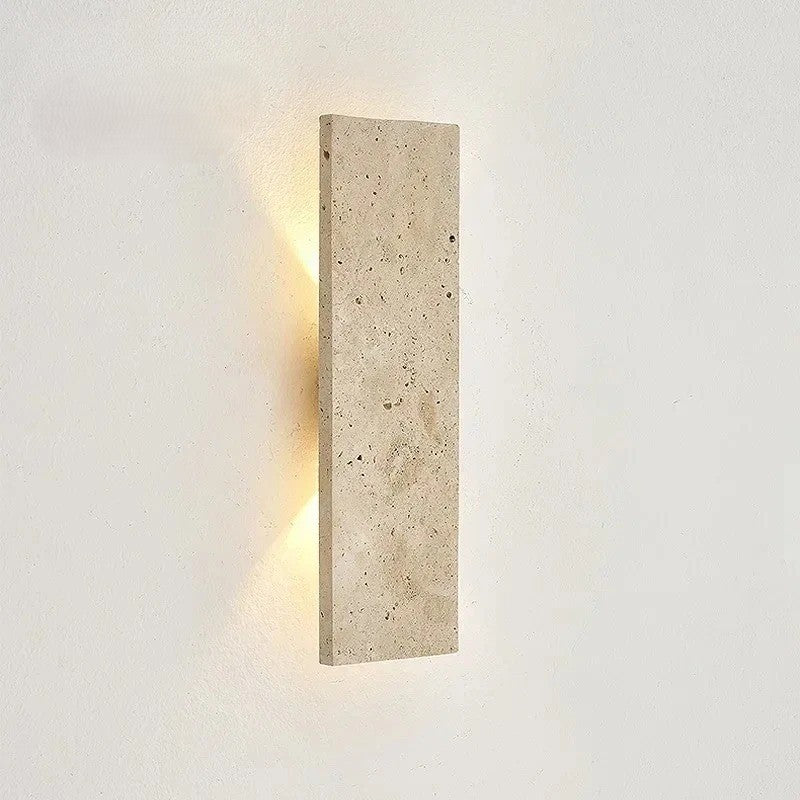Moderne Buiten Wandlamp LED – Waterdicht Design met Natuursteen – Gevel en Wandverlichting Binnen en Buiten
