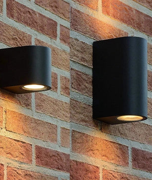 Waterdichte GU10 Wandlamp – Moderne Aluminium Buitenverlichting voor Tuin, Veranda en Terras