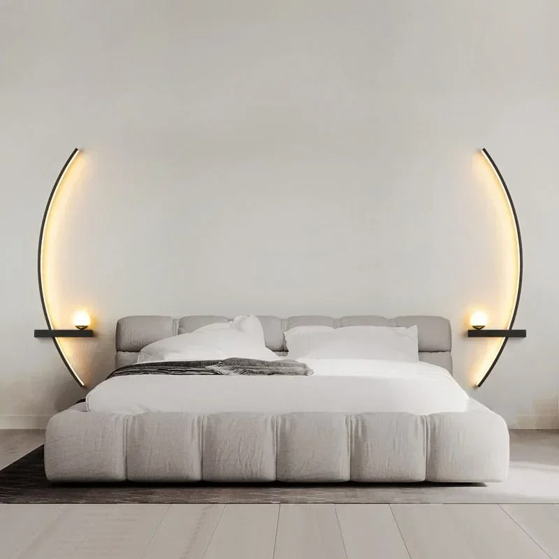 Moderne LED Wandlamp – Minimalistische Strepen Wandverlichting voor Slaapkamer, Woonkamer & Hal