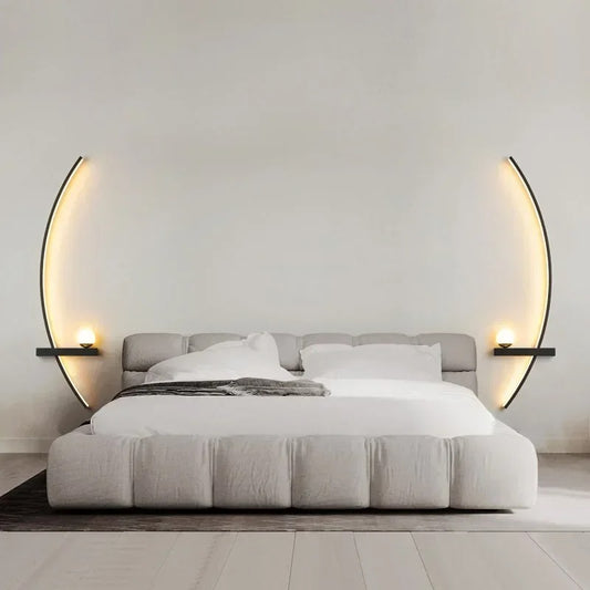 Moderne LED Wandlamp – Minimalistische Strepen Wandverlichting voor Slaapkamer, Woonkamer & Hal