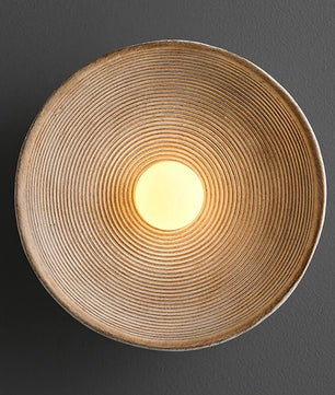 Moderne LED Wandlamp – Resin en Mat Glas – Omhoog en Omlaag Verlichting – Minimalistische Wandverlichting voor Woonkamer en Slaapkamer