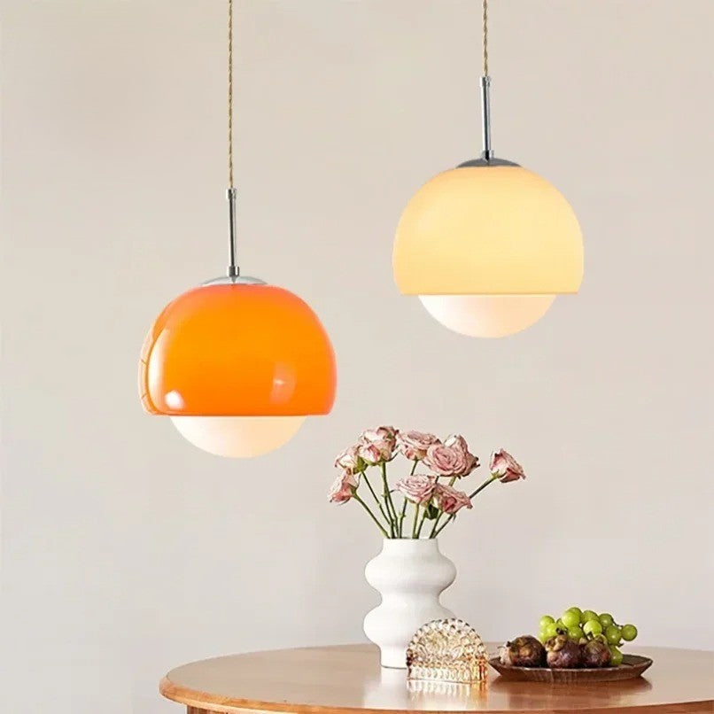 Ronde Hanglamp – Moderne Balvormige Plafondlamp voor Woonkamer, Restaurant & Café