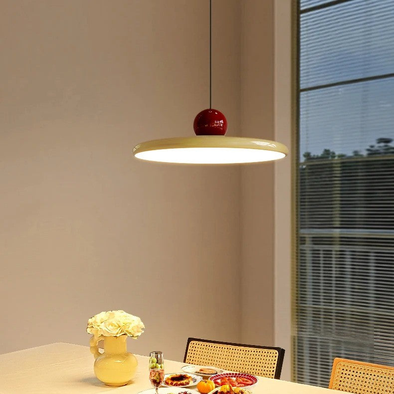 Nordic UFO Kroonluchter – Ultradunne Moderne Hanglamp voor Woonkamer, Restaurant & Werkruimtes