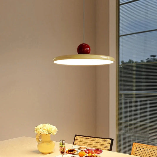 Nordic UFO Kroonluchter – Ultradunne Moderne Hanglamp voor Woonkamer, Restaurant & Werkruimtes