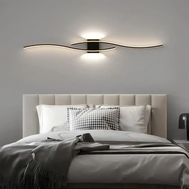 Moderne LED Wandlamp – Minimalistisch Design voor Slaapkamer, Woonkamer en Gang