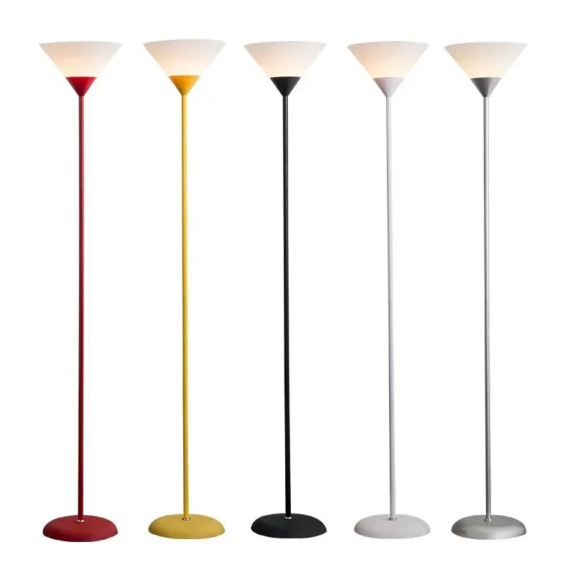Creatieve LED Vloerlamp – Zwart Wit Design – Moderne Decoratieve Staande Lamp voor Woonkamer en Slaapkamer