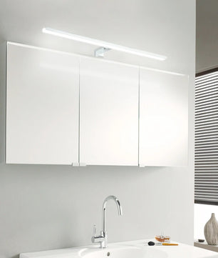 LED Spiegelverlichting Badkamer van RVS – 6W of 8W, 6000K Koud Wit, IP44 Waterdicht – Moderne Wandlamp voor Spiegel en Make-up