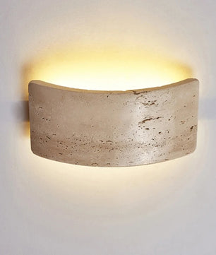 Natuursteen LED Wandlamp – Minimalistische Sfeerverlichting voor Slaapkamer, Keuken en Gang