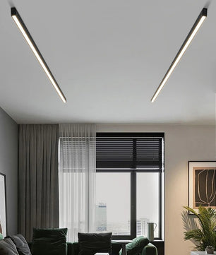 LED Lineaire Plafondlamp 53 cm – Aluminium Opbouwlamp 18W met Hoge CRI – Moderne Scandinavische LED Verlichting voor Binnen