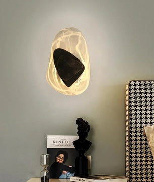 Moderne LED Wandlamp – Acryl en IJzer – Omhoog en Omlaag Verlichting – Minimalistische Wandverlichting voor Woonkamer en Slaapkamer