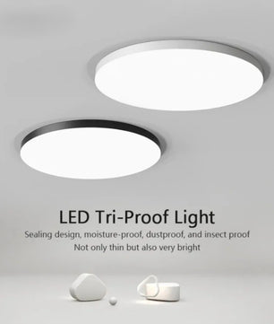 LED Plafondlamp Waterdicht en Stofdicht – Energiezuinige Badkamer en Keukenverlichting 18W–36W