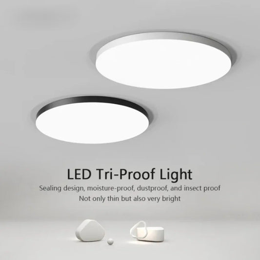 LED Plafondlamp Waterdicht en Stofdicht – Energiezuinige Badkamer en Keukenverlichting 18W–36W