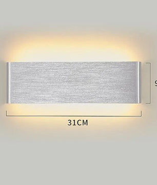 Moderne LED Wandlamp met Bluetooth en Afstandsbediening – Dimbare Wandverlichting met 3 Lichtkleuren voor Interieur