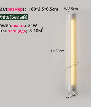 Moderne LED Wandlamp – Minimalistisch Design met Geheugenfunctie voor Woonkamer en Slaapkamer