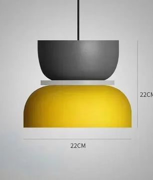 Moderne Macaron LED Hanglamp – Kleurrijke Plafondlamp voor Eetkamer, Slaapkamer & Café