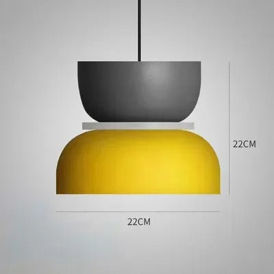 Moderne Macaron LED Hanglamp – Kleurrijke Plafondlamp voor Eetkamer, Slaapkamer & Café