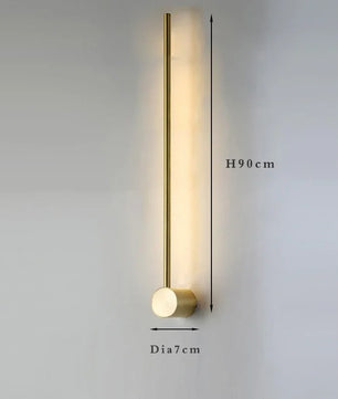 Nordic Wandlamp – Minimalistisch Metaal & LED, Luxe Design voor Woonkamer, Slaapkamer & Hotel