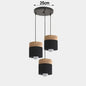 Nordic Moderne LED Hanglamp – Aluminium & Hout Plafondlamp voor Keuken, Bar & Woonkamer