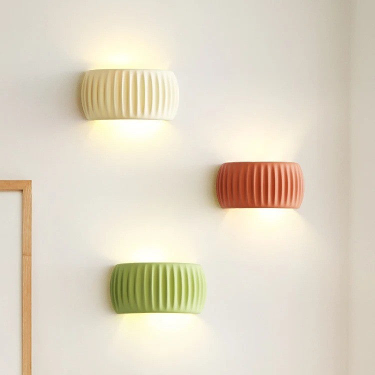 Franse Art Deco Wandlamp – Moderne Europese Wandverlichting van Hars en IJzer voor Slaapkamer, Woonkamer en Gang