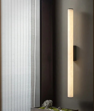 Luxe Marmeren Wandlamp – Minimalistisch Design met Massief Koper, Sfeervolle Verlichting voor Woonkamer & Slaapkamer