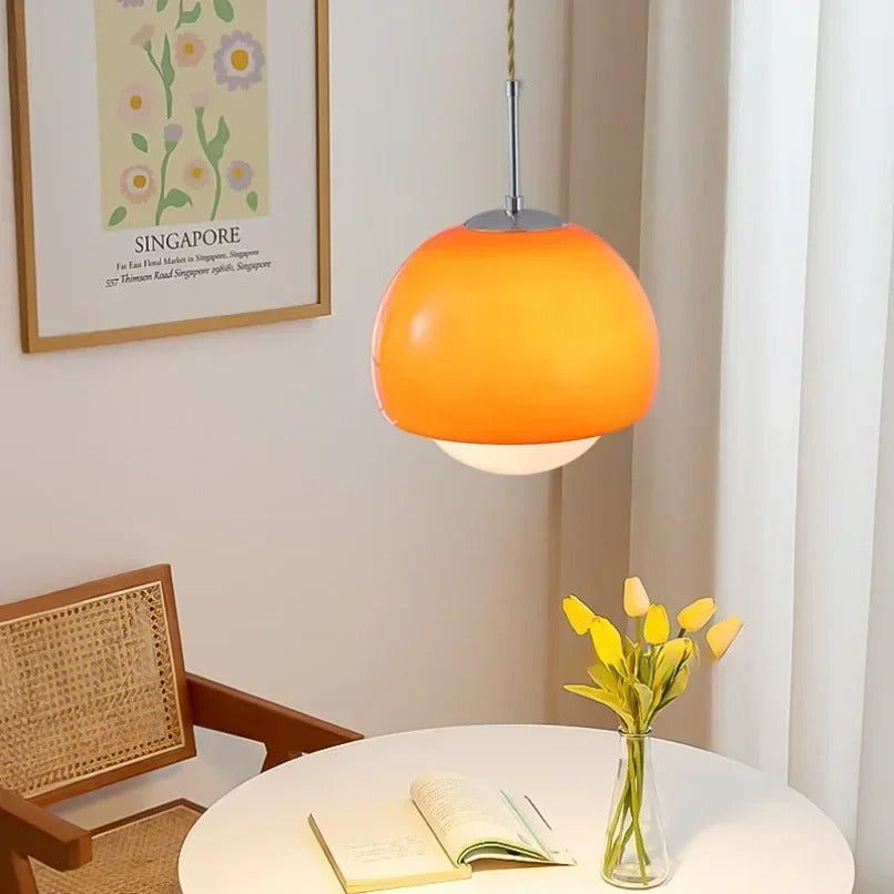 Ronde Hanglamp – Moderne Balvormige Plafondlamp voor Woonkamer, Restaurant & Café