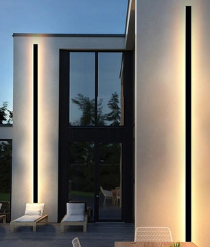 Outdoor LED Wandlamp IP65 – Waterdichte Scandinavische Wandverlichting met Warm Neutraal of Koel Licht voor Tuin en Interieur