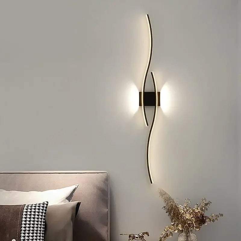 Moderne LED Wandlamp – Minimalistisch Design voor Slaapkamer, Woonkamer en Gang