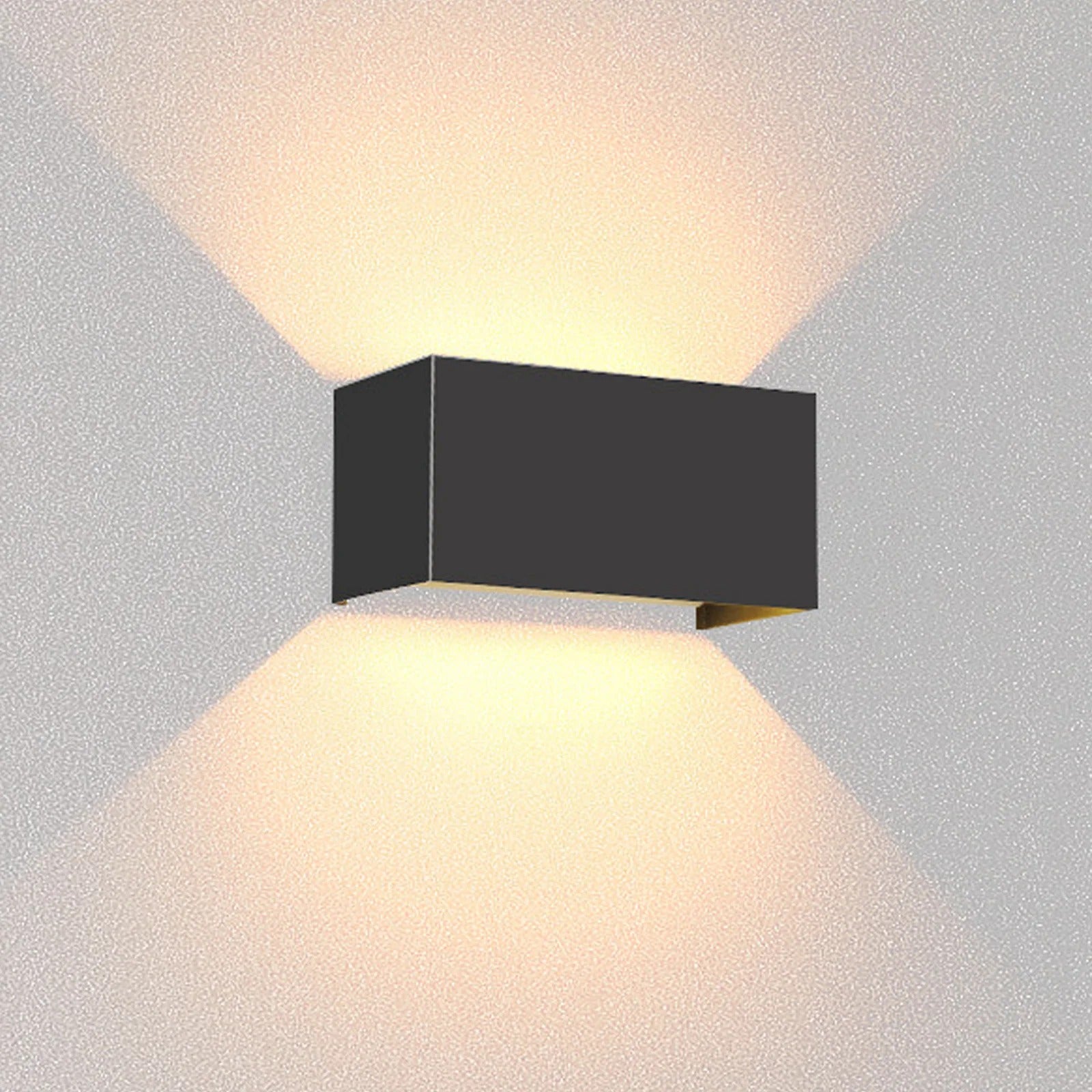 Nordic LED Wandlamp 12W of 24W – Scandinavische Aluminium Wandverlichting IP65 voor Binnen en Buiten
