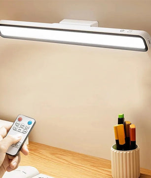 LED Bureaulamp met Magneet – USB Oplaadbaar, Traploos Dimbaar – Draadloze Leeslamp met 3 Kleurtemperaturen