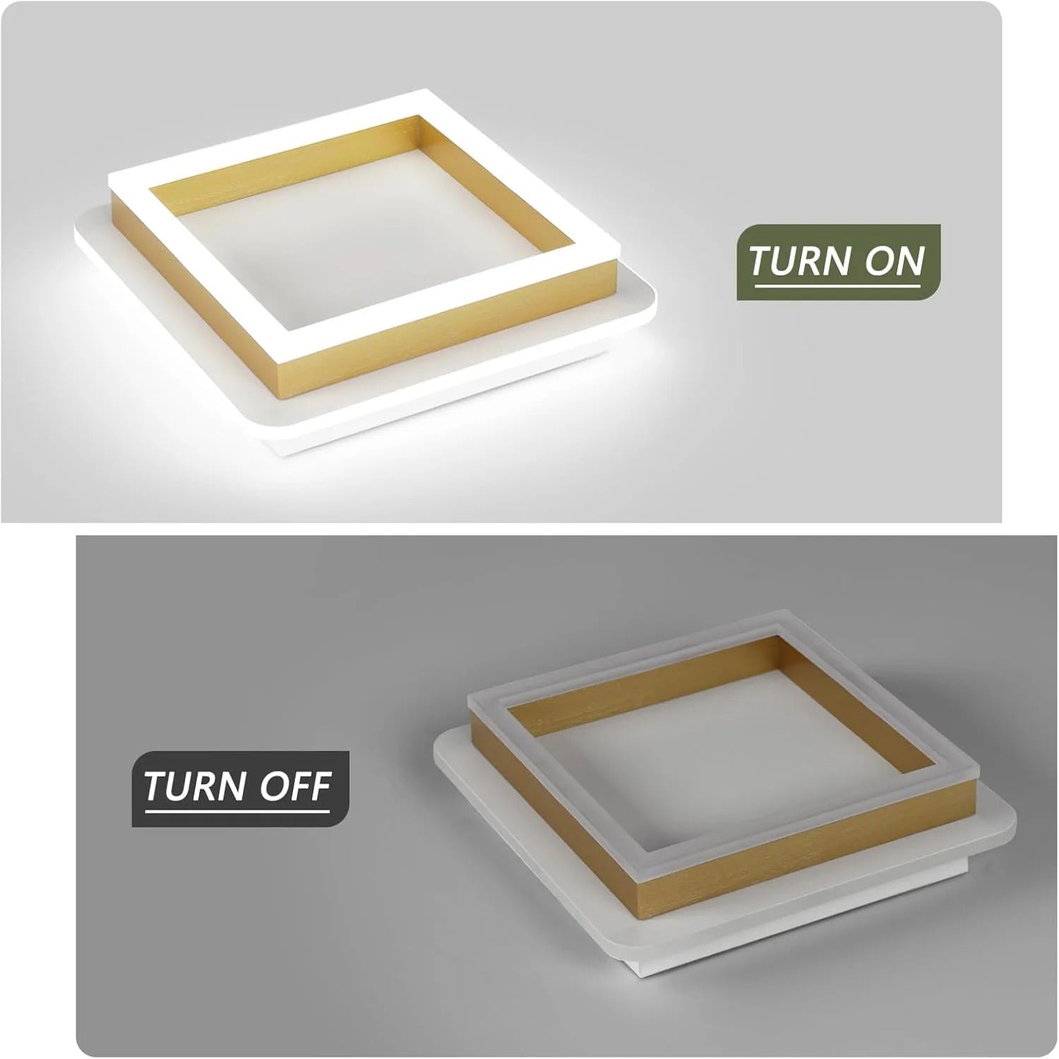 Moderne LED Plafondlamp 30W – Ronde Designlamp 30 cm – Warm Wit 3000K – Acryl en Metaal – 3375 Lumen