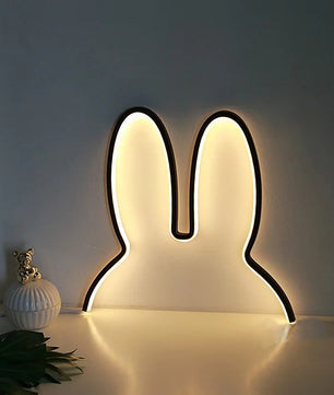 Konijn LED Nachtlampje – USB Bureaulamp, Kinderkamer & Sfeerverlichting, 5W