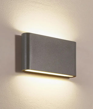 Scandinavische LED Wandlamp Up Down – Aluminium IP65 Waterdicht – Moderne Wandverlichting voor Binnen en Buiten