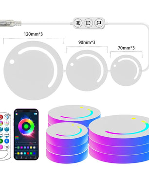 LED RGB Wandlamp – Creatieve Constellatie Verlichting met APP & Muzieksync