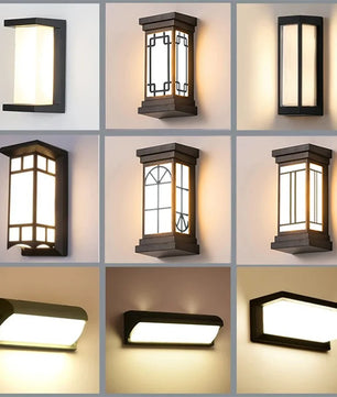 LED Buitenwandlamp met Bewegingssensor – Waterdicht IP66 voor Tuin, Veranda en Entree