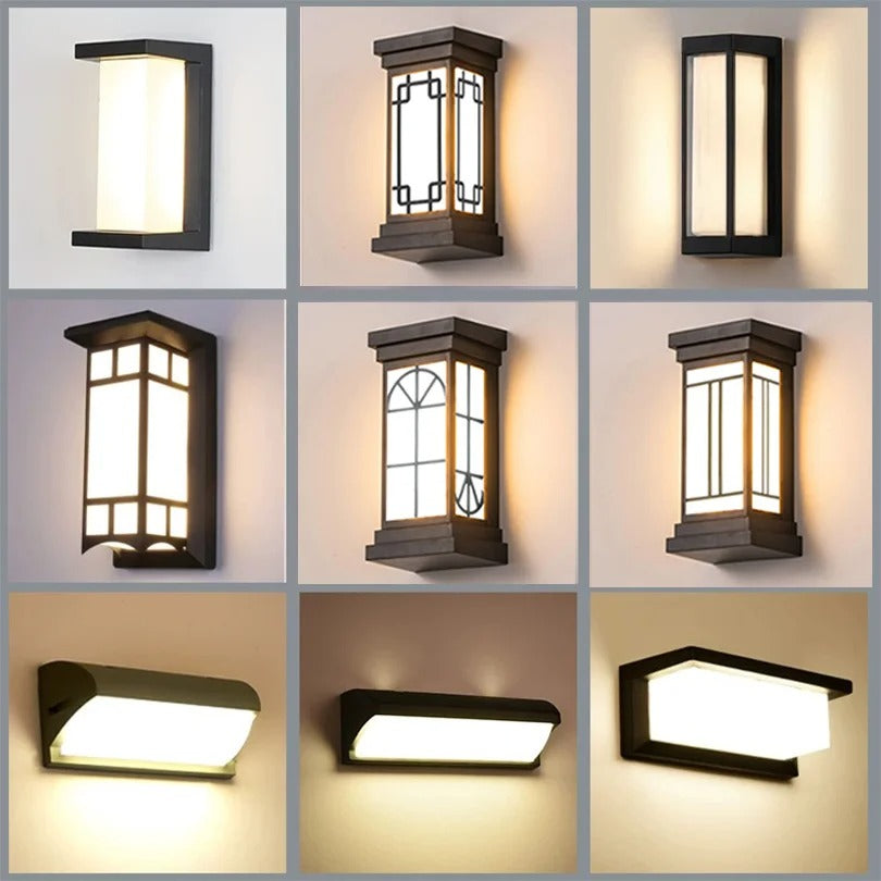 LED Buitenwandlamp met Bewegingssensor – Waterdicht IP66 voor Tuin, Veranda en Entree