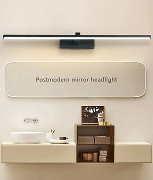 Moderne LED Badkamer Wandlamp – Spiegelverlichting met 3 Lichtkleuren – Aluminium Lijnlamp voor Badkamer en Interieur