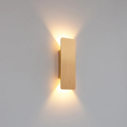 Moderne LED Wandlamp – Aluminium Binnenverlichting voor Slaapkamer, Woonkamer & Gang