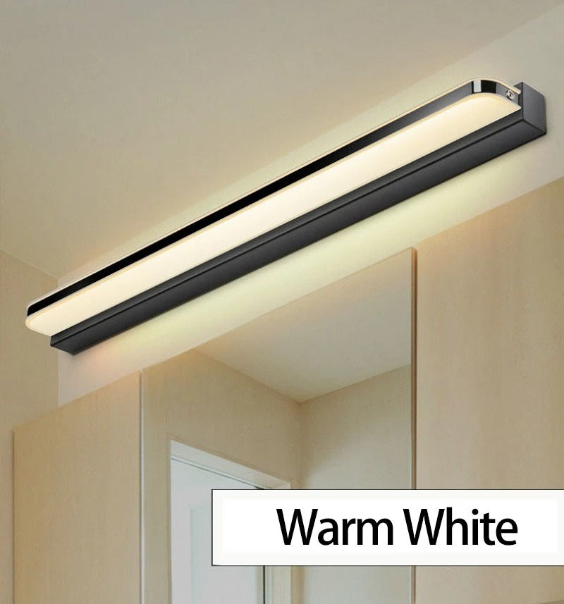 Moderne LED Wandlamp voor Badkamer en Spiegel – Waterdicht Anti-Fog Design – Minimalistische Wandverlichting voor Make-up, Kast en Woonruimte