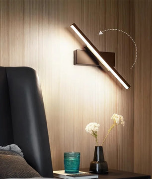 Moderne LED Wandlamp – Draaibaar Design voor Badkamerspiegel, Slaapkamer en Woonkamer