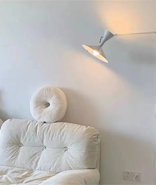 Industriële Wandlamp – Draaibaar Metalen Design – E27 – Bedlamp en Leeslamp voor Binnen