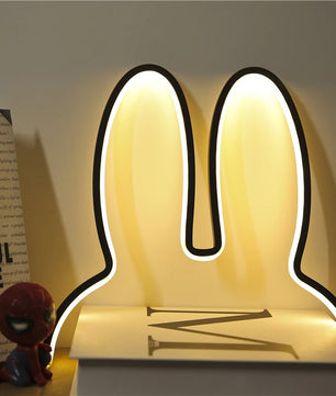 Konijn LED Nachtlampje – USB Bureaulamp, Kinderkamer & Sfeerverlichting, 5W
