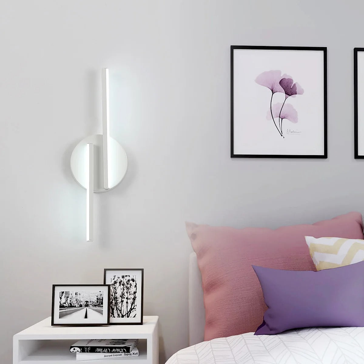 Moderne LED Wandlamp – 16W Aluminium Wandverlichting – Koel Wit 6500K – 45 cm – Voor Woonkamer, Hal en Trap